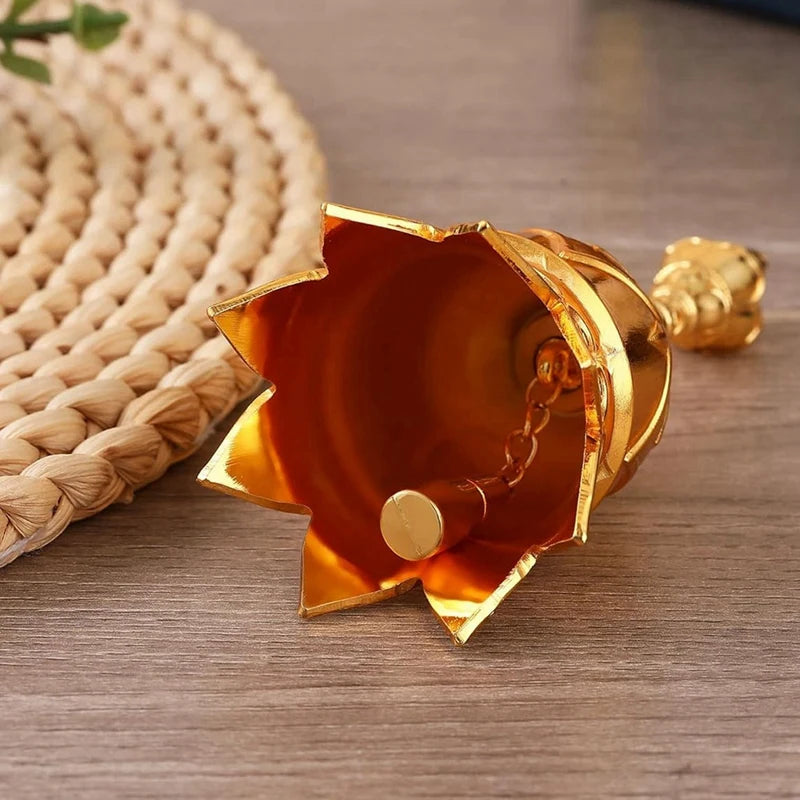 Cloche Tibétaine Dorée