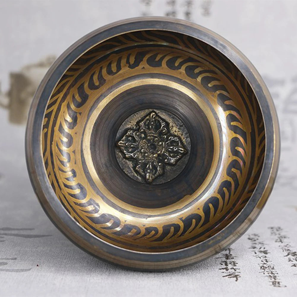 Bol Chantant Tibétain en Bronze