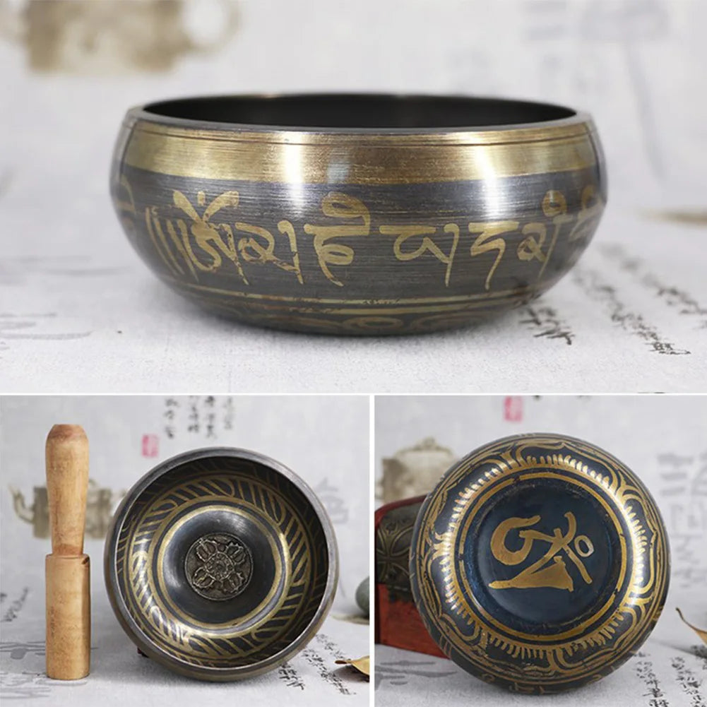 Bol Chantant Tibétain en Bronze