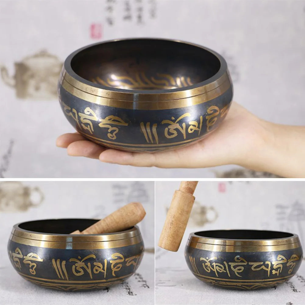 Bol Chantant Tibétain en Bronze