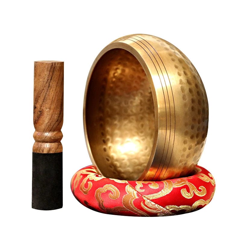 8cm- (coussin offert) Bol tibétain méditation