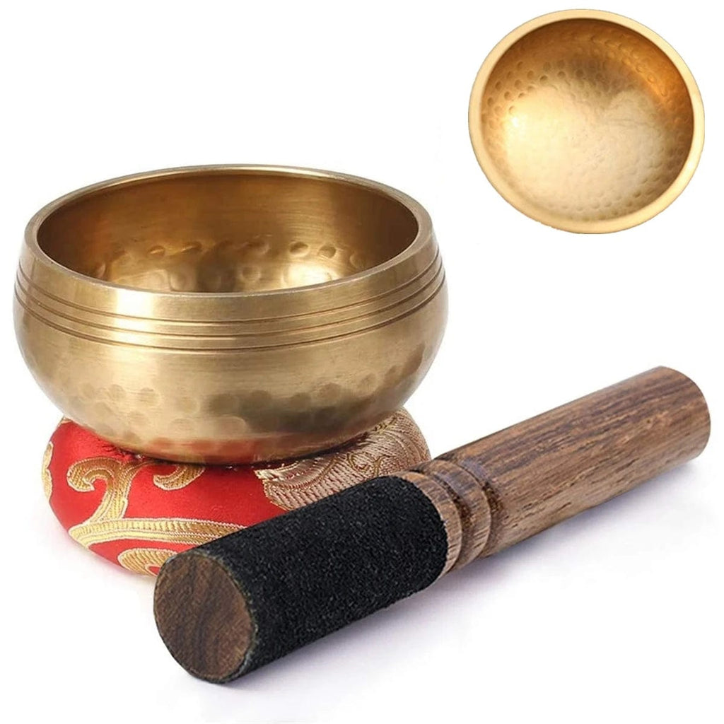 Rouge Bol tibétain méditation